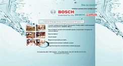 Desktop Screenshot of bosch-siemens.ba