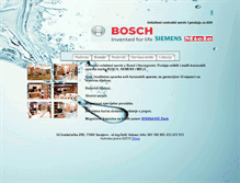 Tablet Screenshot of bosch-siemens.ba